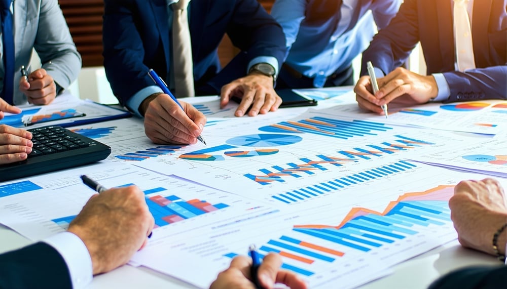 Business planning and strategy illustration Business planning and strategy illustration